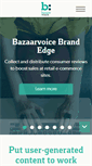 Mobile Screenshot of bazaarvoice.com